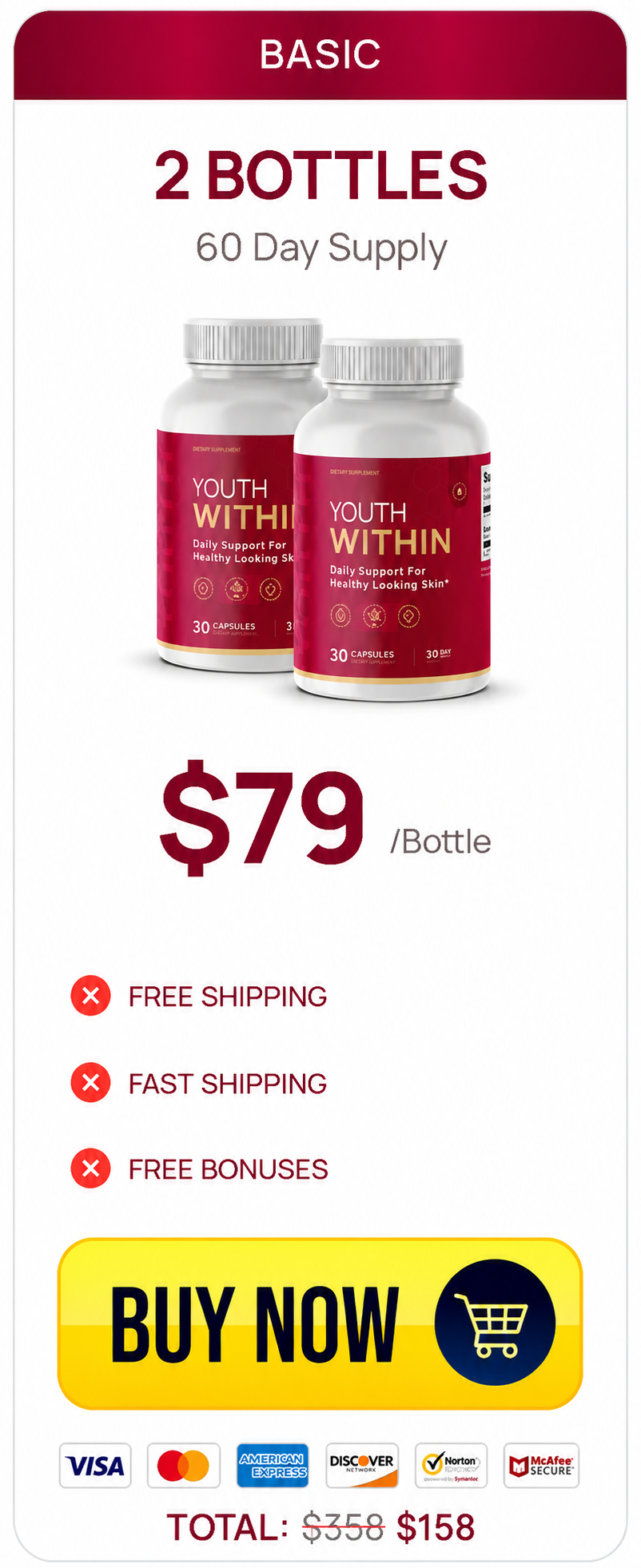 Youth Within - 2 Bottles